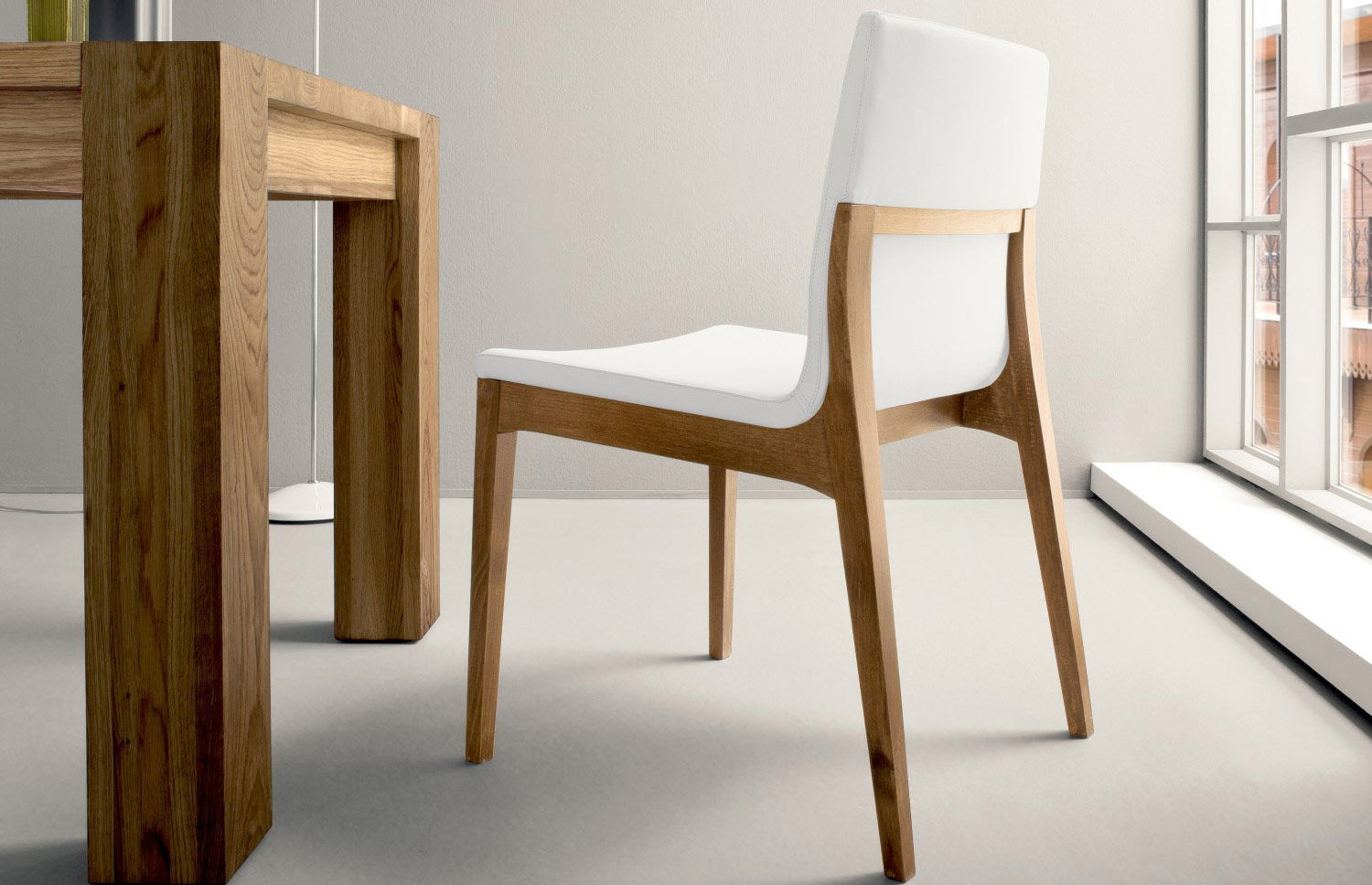 sedia design in legno